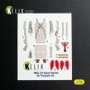 Kelik K32043 MiG-21 F-13 - interior 3D decals for Trumpeter kit (1/32)